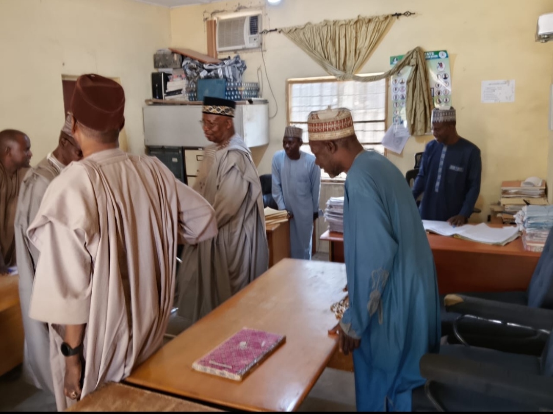 Newly Appointed SUBEB Bauchi Chairman Conducts Familiarization Tour of Board Offices