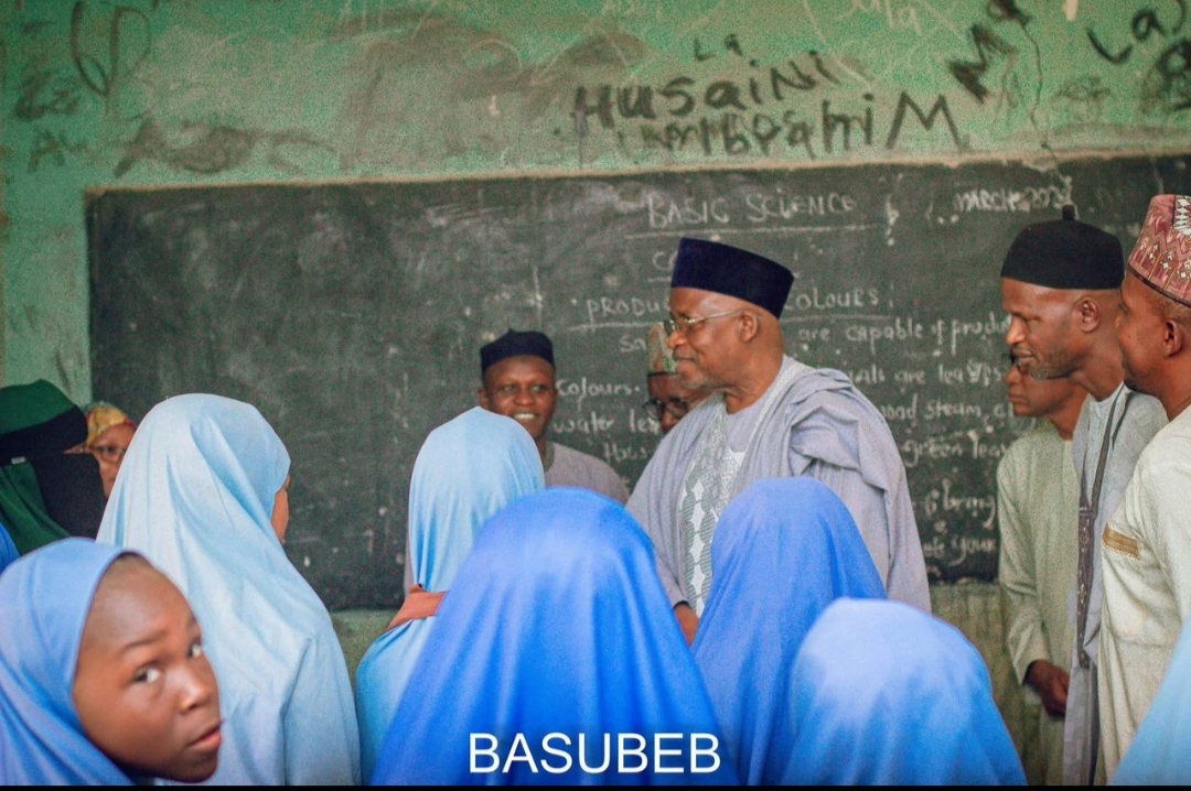 THE NEWLY APPOINTED SUBEB CHAIRMAN VISITS SOME SCHOOLS IN BAUCHI METROPOLIS
