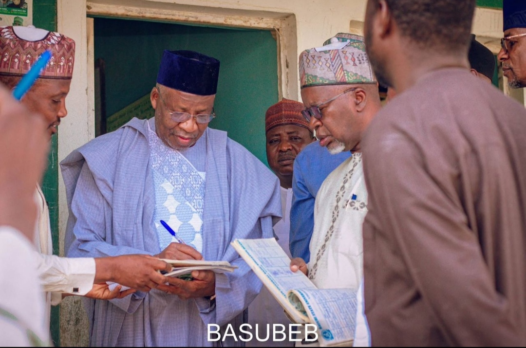 THE NEWLY APPOINTED SUBEB CHAIRMAN VISITS SOME SCHOOLS IN BAUCHI METROPOLIS