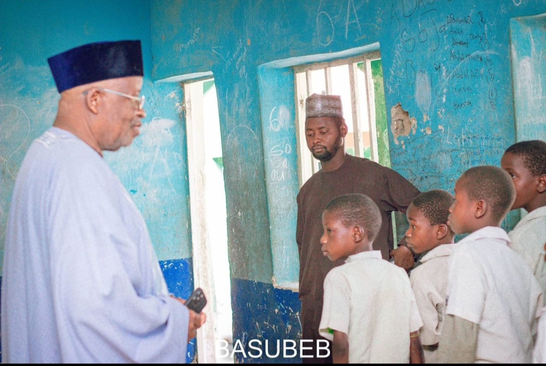 THE NEWLY APPOINTED SUBEB CHAIRMAN VISITS SOME SCHOOLS IN BAUCHI METROPOLIS