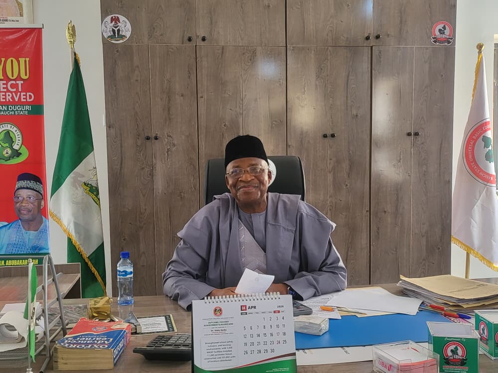 BAUCHI SUBEB Chairman moves to New Office build by his predecessor this Monday.